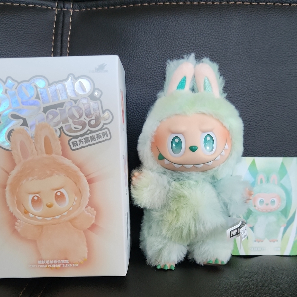 Labubu BIE Serenity (Green) BIG INTO ENERGY THE MONSTERS SERIES